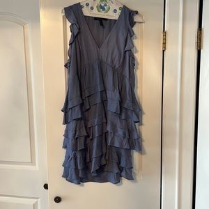 BCBG ruffle dress